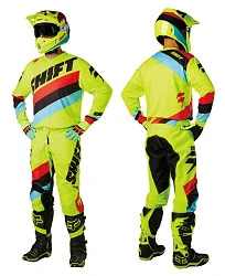 Shift Racing White Tarmac 2017 шлем кроссовый, желтый