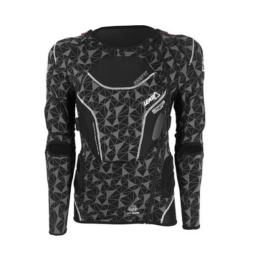 Leatt 3DF Airfit Lite моточерепаха, черно-серый