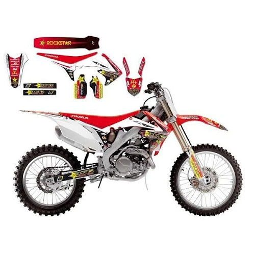 Blackbird Honda Rockstar комплект наклеек + сиденье CRF250 10-13