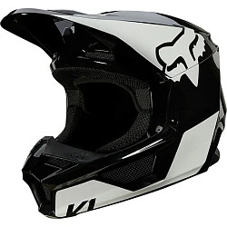 Fox Racing V1 Revn Black/White шлем кроссовый