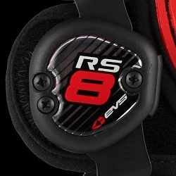 EVS RS8-XP защита коленей, черно-красный