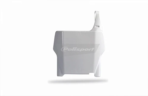 Polisport щиток переднего номера Honda CR125R/250R 04-07, CRF250R/450R 04-07, белый (8661900001)