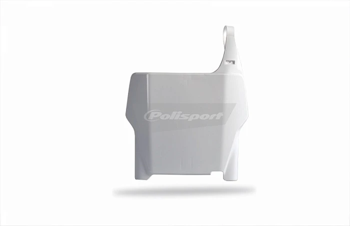 Polisport щиток переднего номера Honda CR125R/250R 04-07, CRF250R/450R 04-07, белый (8661900001)