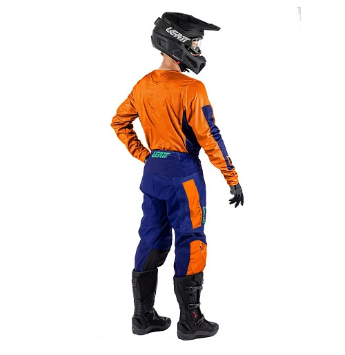 Leatt 3.5 Ride Kit 2026 Orange комплект мотоштаны + джерси, оранжевый