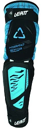Leatt 3DF Hybrid EXT наколенники, черно-синий