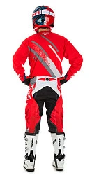 Fly Racing Evolution 2.0 2018 комплект, красно-серо-белый