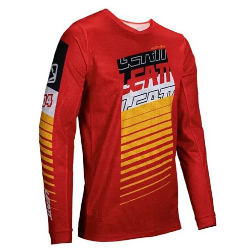 Leatt 3.5 Ride 2025 Red джерси, красный