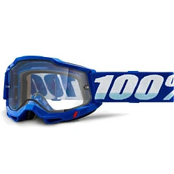 100% Accuri 2 Enduro Blue / Clear Dual Lens мотоочки