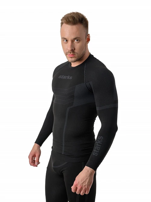 Starks Coolmax Ice Сold термобельё бесшовное, джемпер, черный
