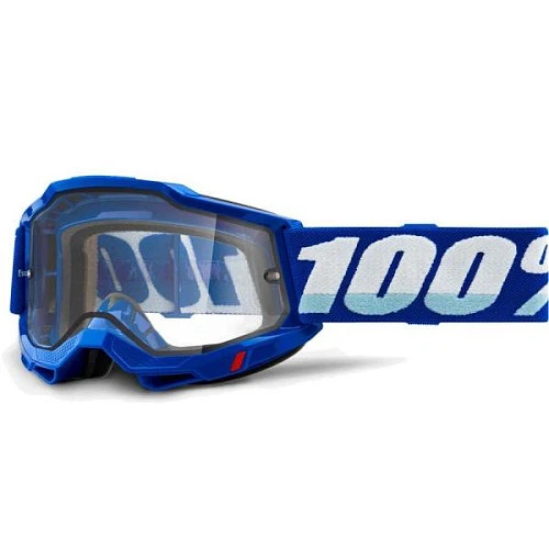 100% Accuri 2 Enduro Blue / Clear Dual Lens мотоочки