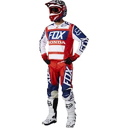 Fox Racing 180 Honda 2017 комплект, красно-бело-синий