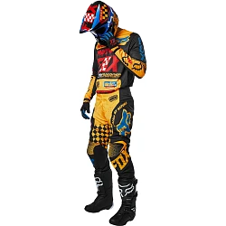 Fox Racing 180 Czar 2019 мотоштаны, черно-желтый