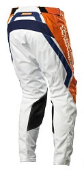 Troy Lee Designs GP Air Factory мотоштаны, оранжево-бело-синий