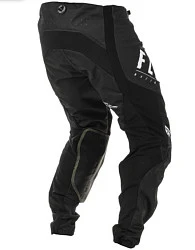 Fly Racing Lite Hydrogen 2020 мотоштаны, черно-белый