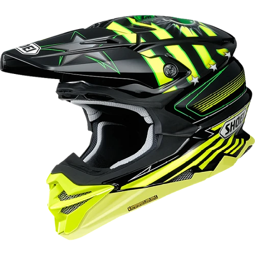 Shoei VFX-WR Grant 3 TC-3 шлем кроссовый, желто-черный