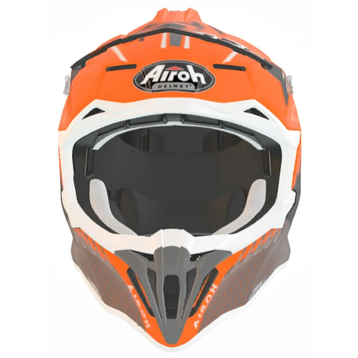 Airoh Strycker Skin Orange Matt шлем внедорожный, оранжевый матовый