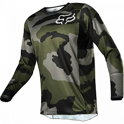Fox Racing 180 Przm Camo SE джерси, зеленый камуфляж