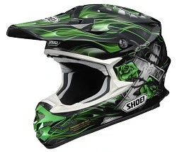 Shoei VFX-W GRANT TC-4 шлем кроссовый, зеленый