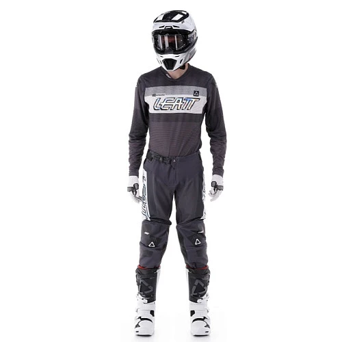 Leatt Moto 5.5 I.K.S / UltraWeld 2024 Graphite комплект