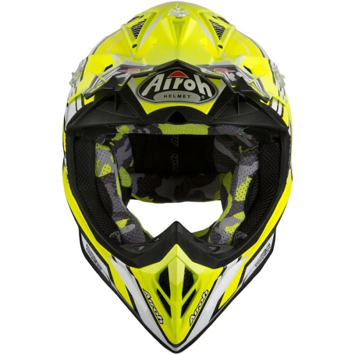 Airoh Aviator 2.2 Cairoli 019 шлем внедорожный, желто-белый
