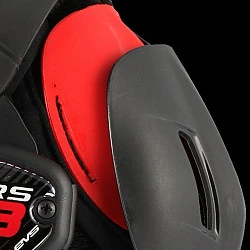 EVS RS8-XP защита коленей, черно-красный