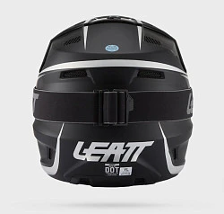 Leatt Kit Moto 3.5 Jr V27 Black шлем подростковый + Vizion 2.5s мотоочки, черный