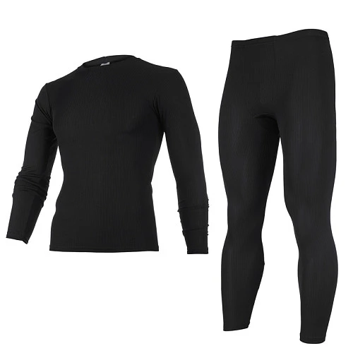 Silver Pinquin 062 термобелье комплект (джемпер+штаны), черный