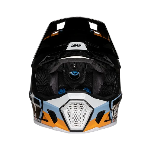 Leatt Kit Moto 7.5 V25 Orange шлем кроссовый + Velocity 4.5 мотоочки, оранжевый