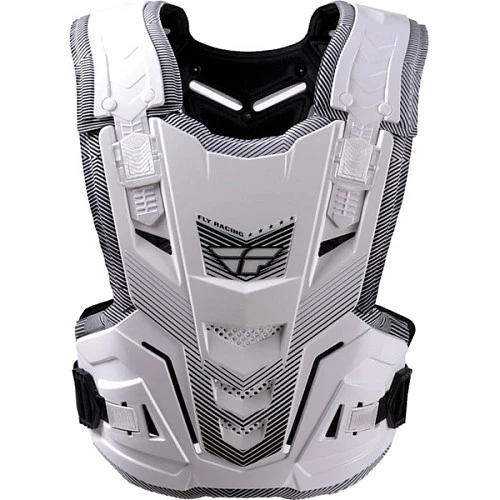 Fly Racing Pivotal панцирь без плеч, белый