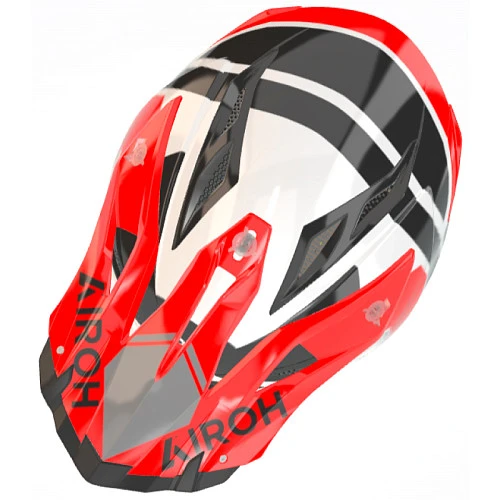Airoh Aviator Ace 2 Engine Red шлем внедорожный, красный
