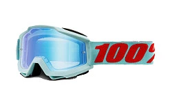 100% Accuri Maldives Mirror Blue Flash Lens мотоочки