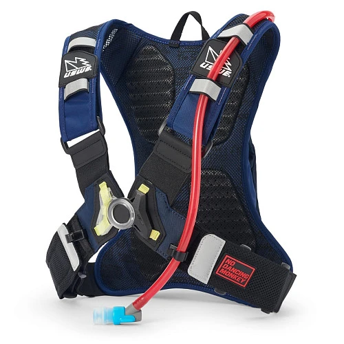 USWE Raw 3L Dirt Biking Hydration Pack (2L) Factory Blue рюкзак-гидропак, синий
