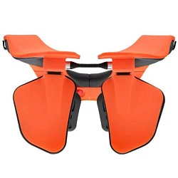 Atlas Tyke 2020 защита шеи детская, оранжево-черный (61-71 см)