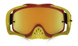 Oakley Crowbar Shockwave 24K Iridium мотоочки, красно-желтый, желтая линза