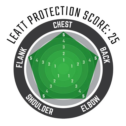 Leatt Body Protector 6.5 моточерепаха, черный