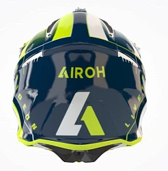 Airoh Aviator Ace Amaze Blue Gloss шлем внедорожный