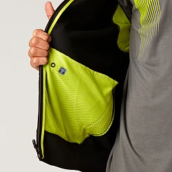 Fox Terrain Zip Fleece толстовка, черно-серый