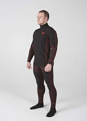 Hyperlook Siberia термобелье зимнее, джемпер коричнево-черный