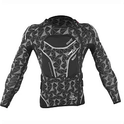 Leatt 3DF Airfit Lite моточерепаха детская, черно-серый