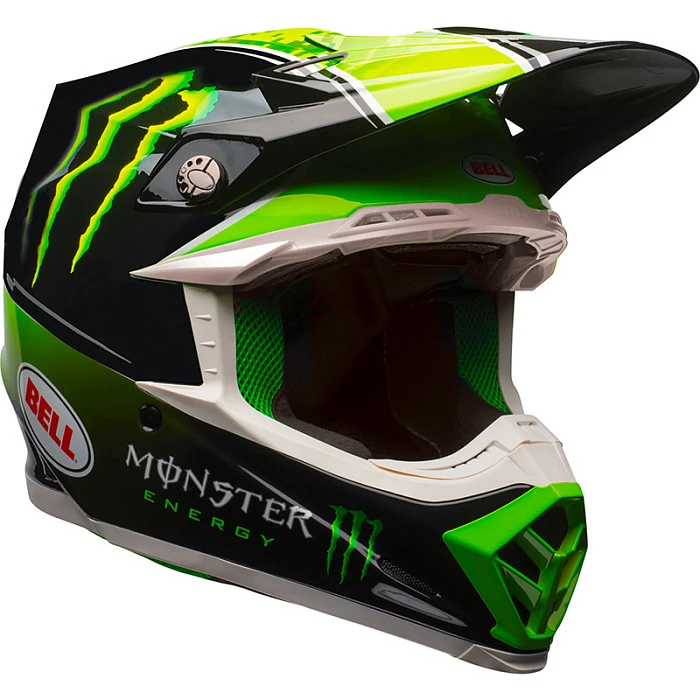 Bell Moto-9 Mips Tomac Replica шлем кроссовый, черно-зеленый