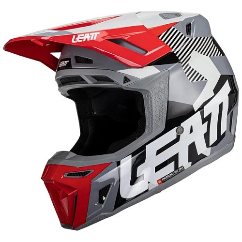 Leatt Kit Moto 8.5 V24 Forge шлем кроссовый + Velocity 5.5 мотоочки