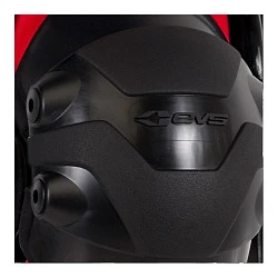 EVS Web Hazard наколенник правый, черно-бело-красный