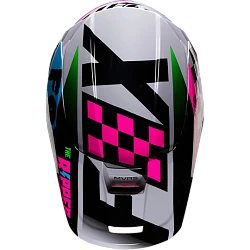 Fox Racing V1 Czar 2019 шлем кроссовый, серый