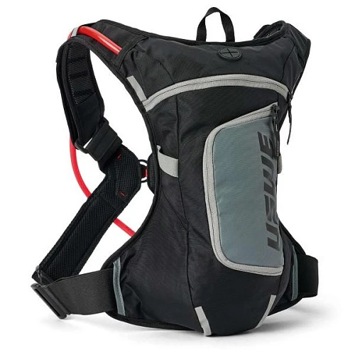 USWE Raw 4L Hydration Pack (3L) Carbon Black рюкзак-гидропак, черный