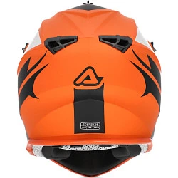 Acerbis Linear Orange/White шлем внедорожный