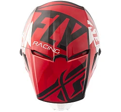 Fly Racing Elite Guild 2018 шлем кроссовый, бело-красно-черный
