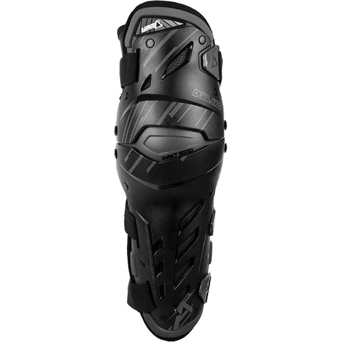 Leatt Dual Axis 2016 шарнирные наколенники, черный