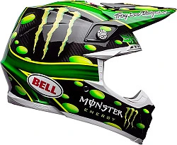 Bell Moto-9 Flex MC Monster шлем кроссовый, зелено-черный