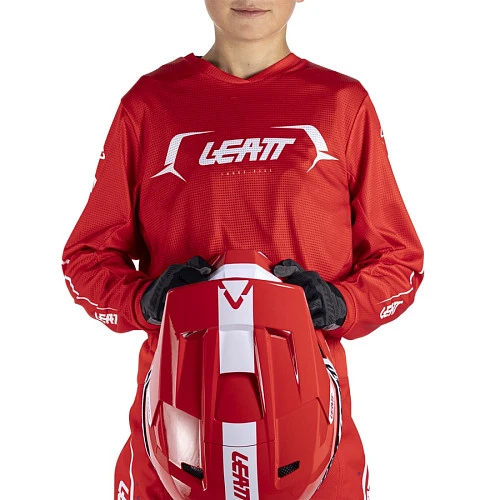 Leatt 3.5 Ride Kit Junior 2026 Red комплект подростковый, мотоштаны + джерси, красный