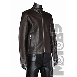 First M202BRT Куртка кожаная Пилот, коричневый, 4XL- 5XL